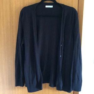 Plain Black Cardigan